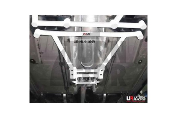 Ultra Racing 4 Points Mid Lower Member Brace Mini Cooper S R56 