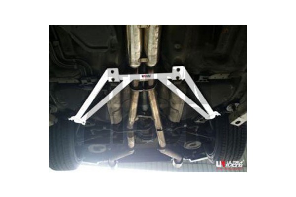 Ultra Racing 4 Points Rear Lower Member Brace Nissan 350Z 