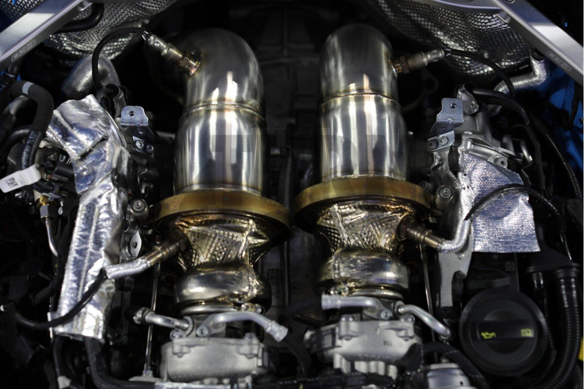 CTS Turbo Decat Downpipes for Audi RS4 and RS5 B9