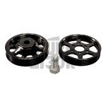CTS Turbo  Crank and Power Steering Pulley Kit Golf 4 R32