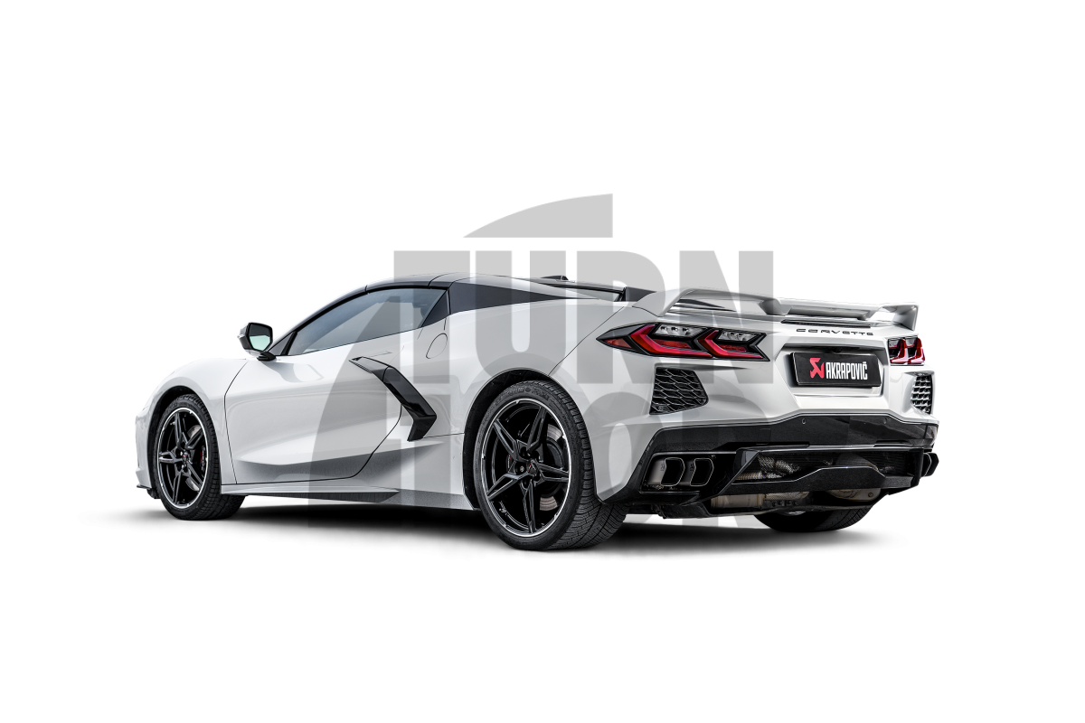 Akrapovic Slip-On Line (Titanium) for Corvette Stingray (C8)
