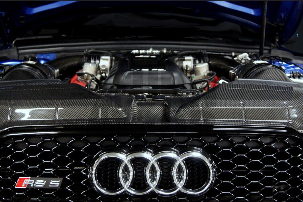 Eventuri Carbon Fiber Slam Panel Cover for Audi RS4 B8