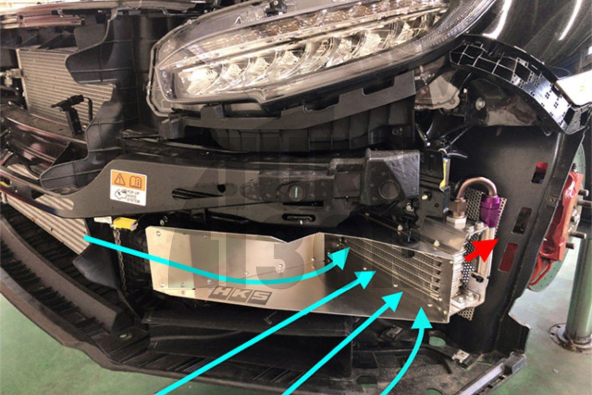 HKS Oil Cooler Kit Civic Type R FK8
