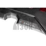 Eventuri Carbon Fiber / Red Kevlar Engine Cover for Audi RS3 8V.5 / TTRS 8S and RS3 8Y