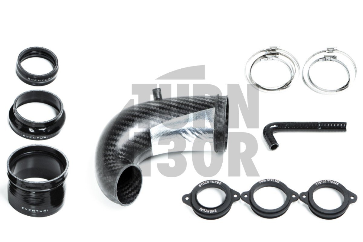 Eventuri Carbon Turbo Inlet for Audi RS3 8V.5 / TTRS 8S with stock turbo flange