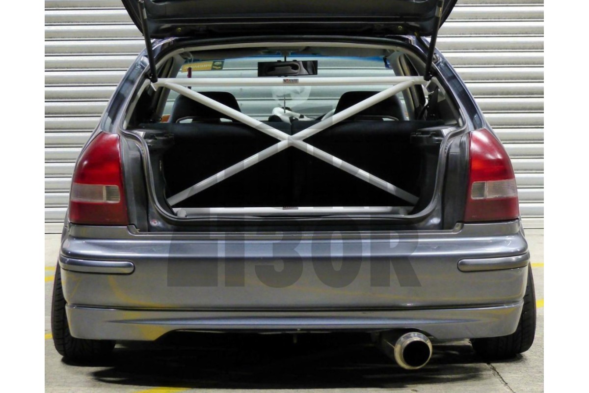 Ultra Racing 4 points Rear X-bar / Crossbar Honda Civic EK
