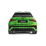 Akrapovic Titanium Evolution Line Exhaust for Audi RS3 8Y Sportback