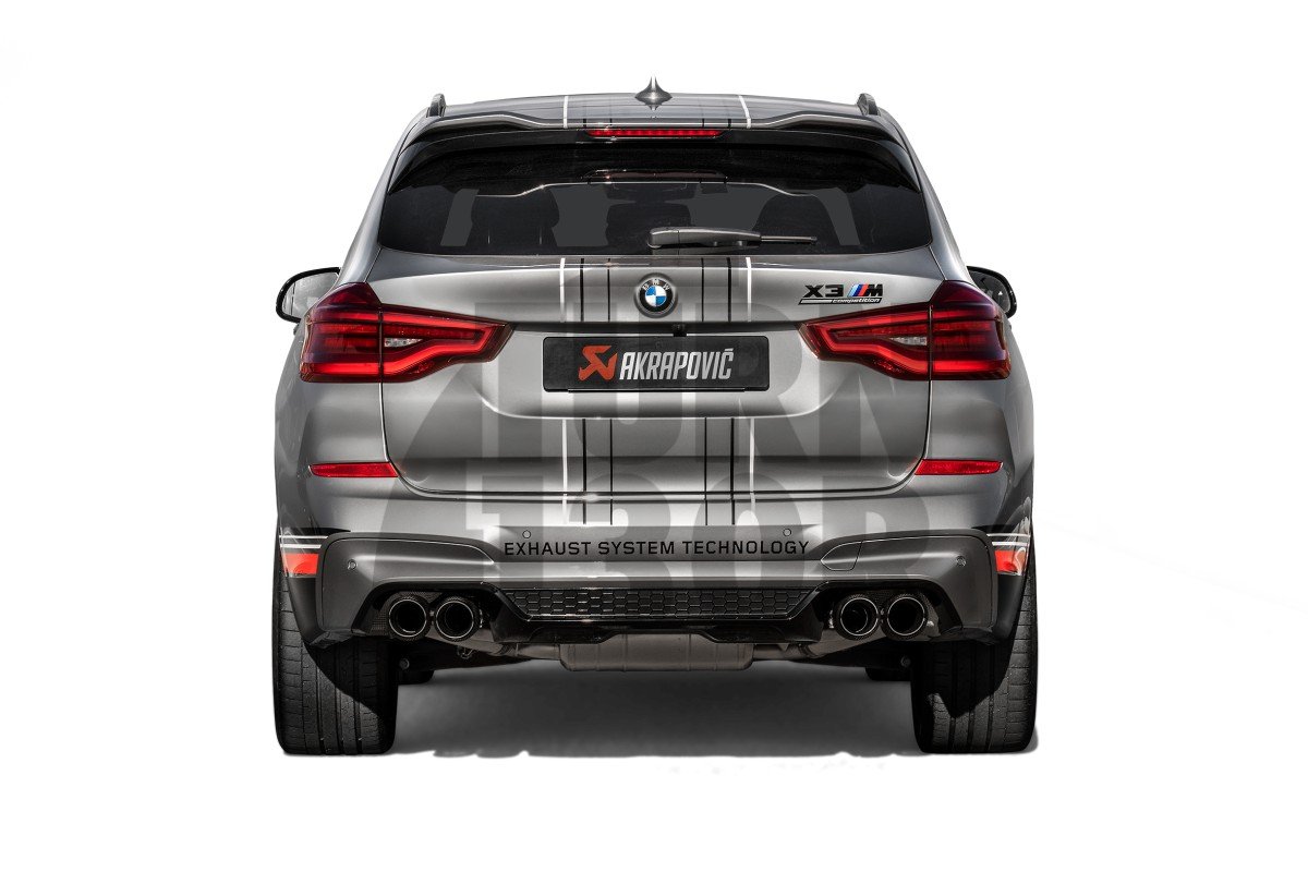Akrapovic Slip-On Titanium Exhaust for BMW X3M F97 / X4M F98