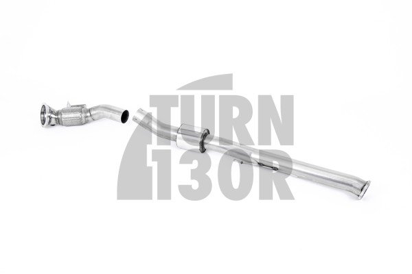 Toyota Yaris GR Milltek Hi-Flow Sports Cat and Downpipe