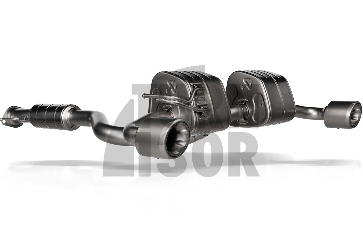 Akrapovic slip-on titanium Exhaust System for Yaris GR 2025+
