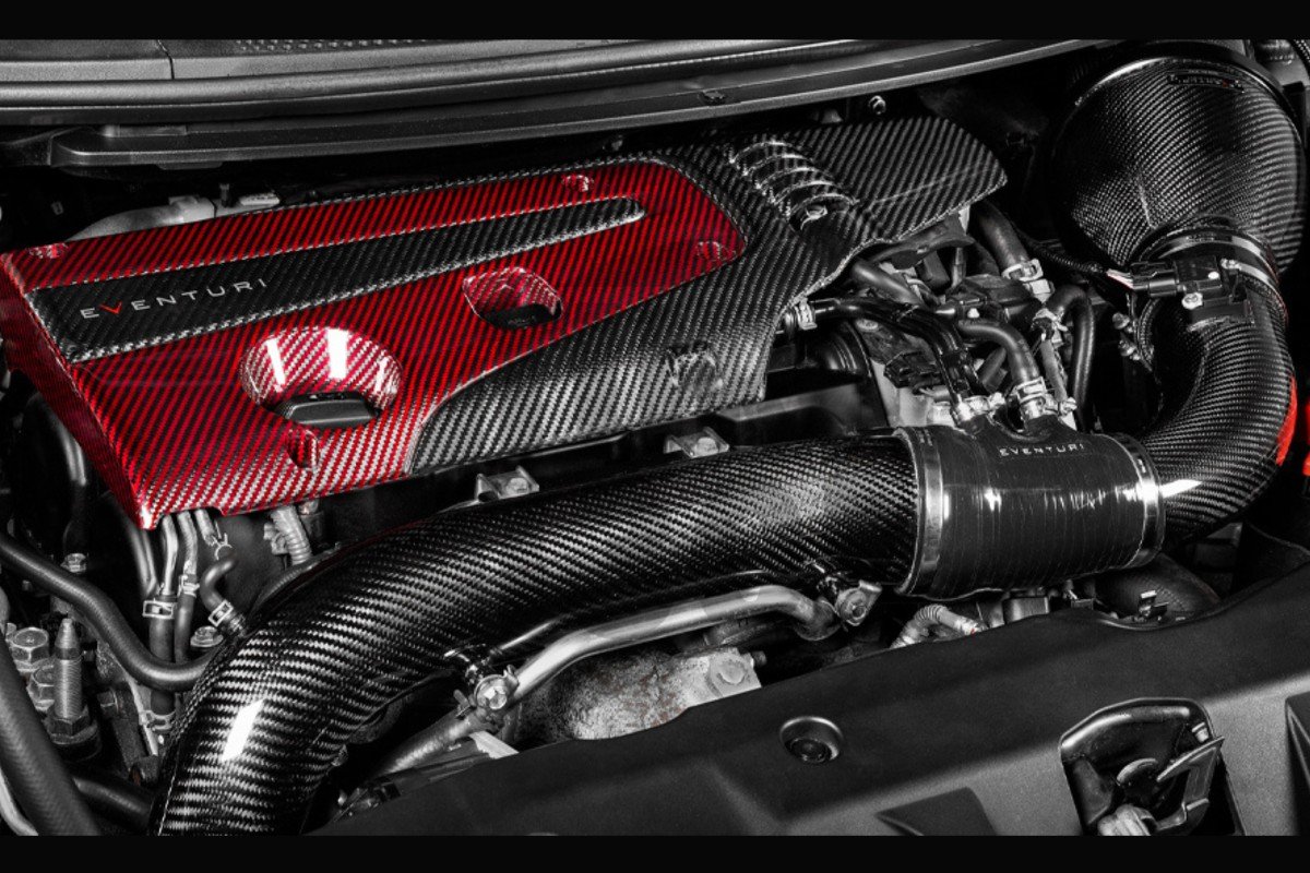 Eventuri Carbon Fiber Turbo Inlet Tube for Honda Civic Type R FK2