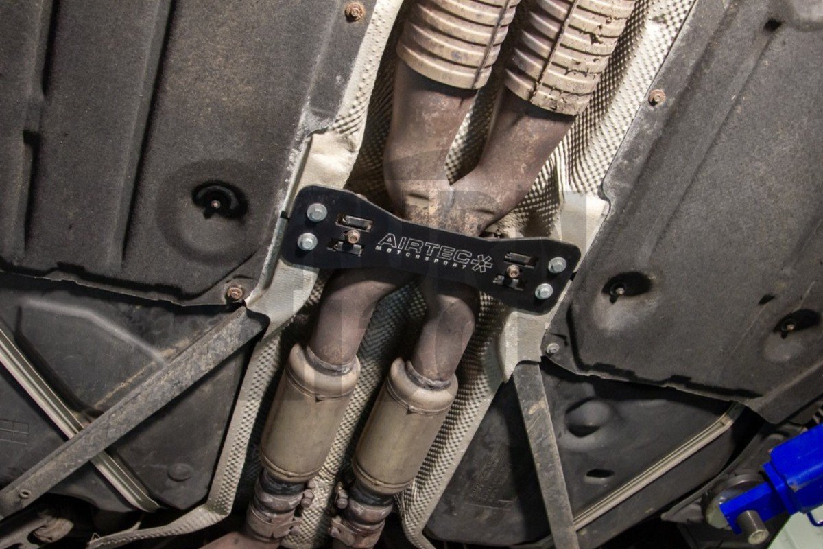 Airtec Rear Lower Exhaust Hanger Brace for BMW M3 E9x