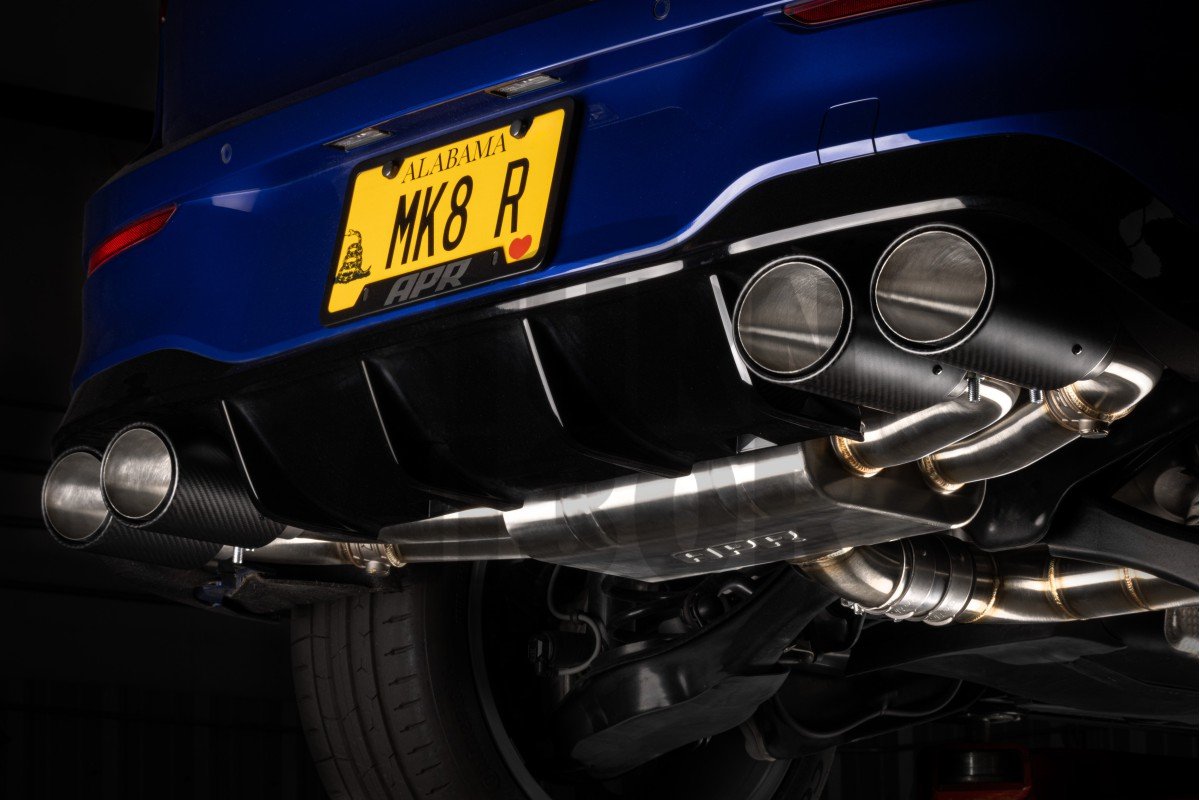 APR Catback Exhaust System for Golf 8 R
