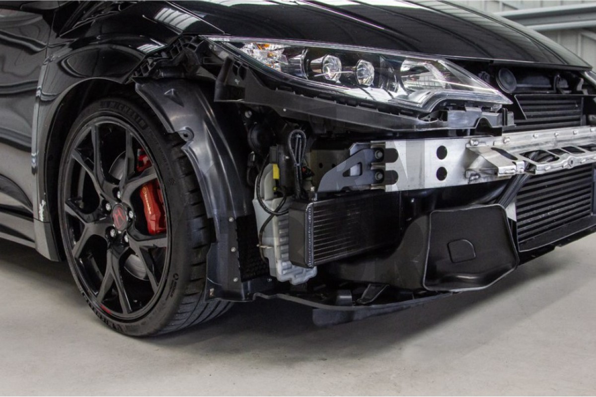 Airtec Auxiliary Turbo Radiator for Honda Civic Type R FK2