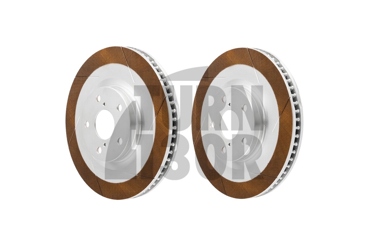 Dixcel FS Slotted Front Brake Discs for Toyota Supra MK4 2JZ