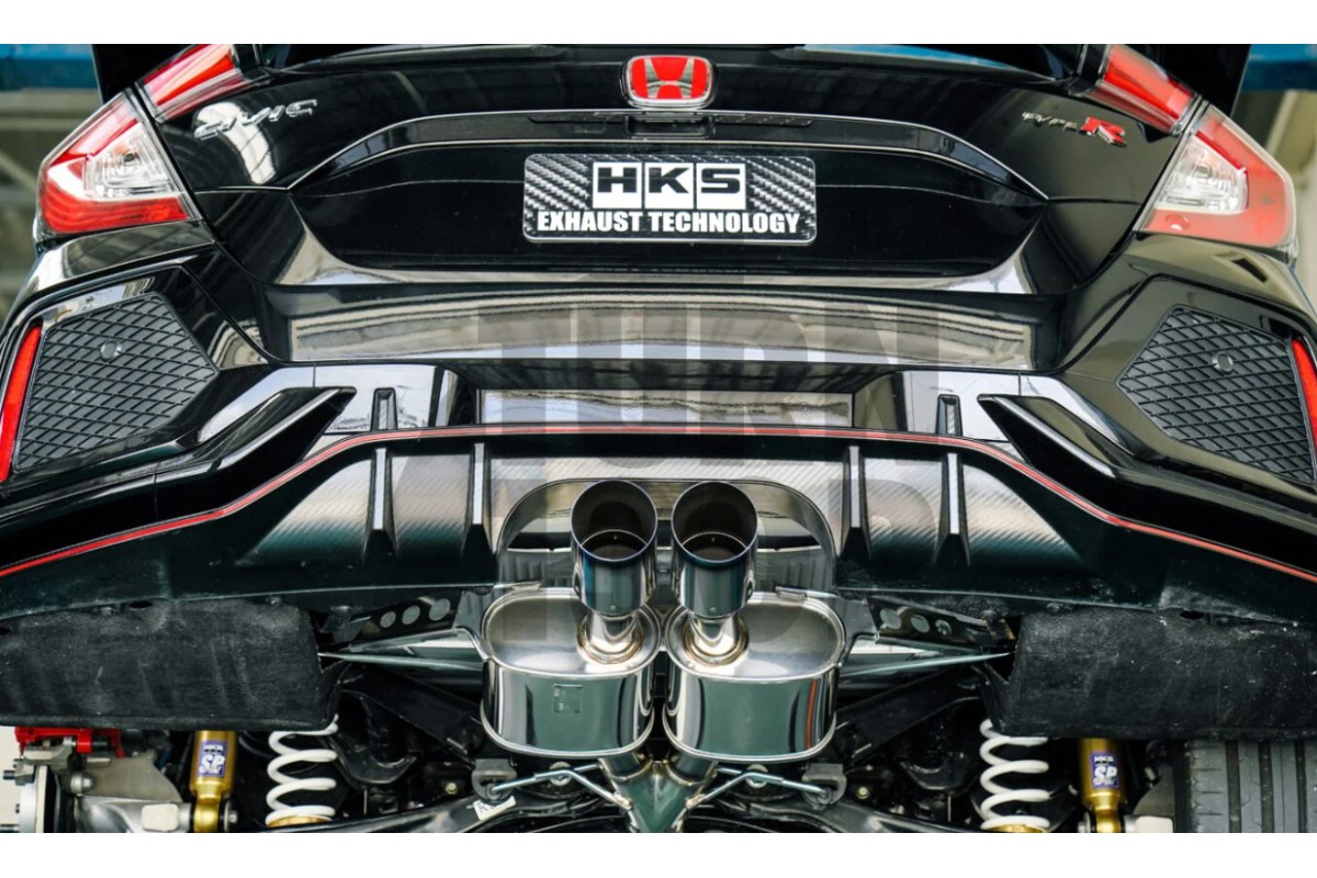 HKS Legamax Premium Catback Exhaust for Honda Civic Type R FK8