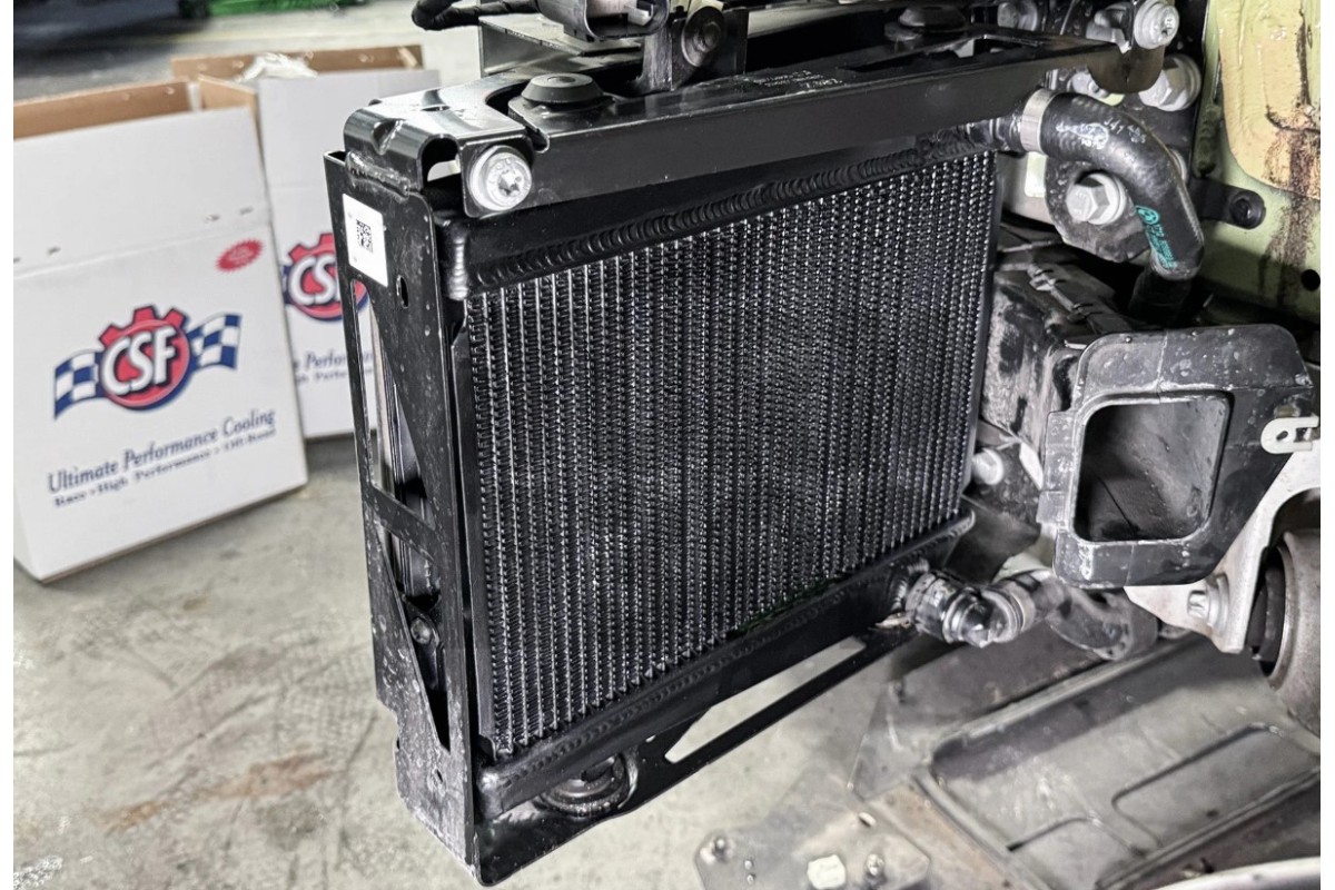 CSF Race Auxiliary Radiator for BMW M3 G80 - M4 G8x & M2 G87