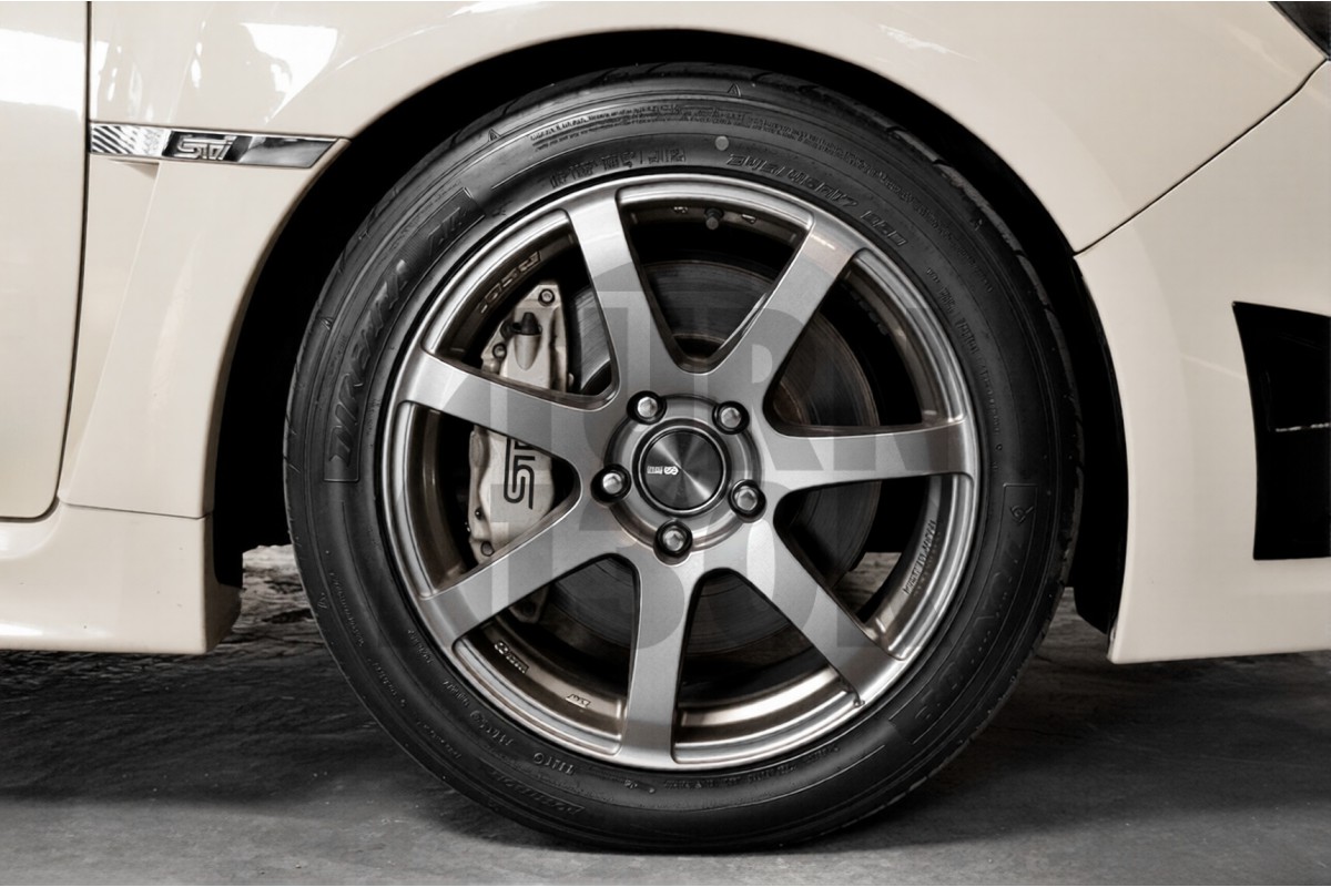 Enkei PF07 Wheel 17x7.5 - 5x100 ET45 in Dark Silver