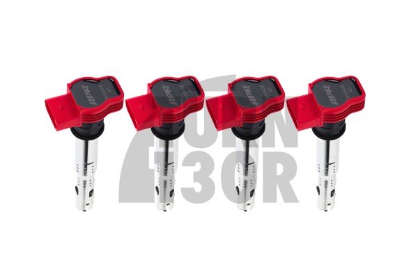 Red Coil Packs for S3 8P / Golf 5 - 6 GTI / Golf 6 R / Leon 2 Cupra 2.0 TFSI EA113 / EA888.1 APR