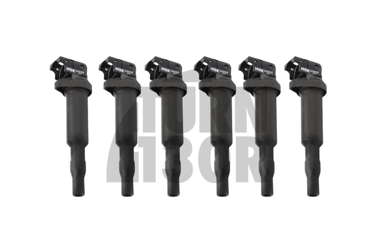 High-performance NGK ignition coil packs designed for the BMW 135i E82 and 335i E9x models with the N54 engine